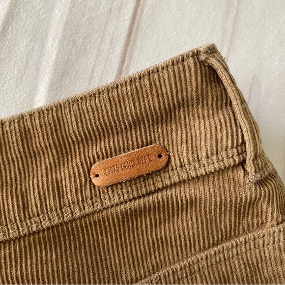 Zara Corduroy Skirt Women’s M Brown Button Front Academia Chocolate Western Boho - Picture 10 of 16